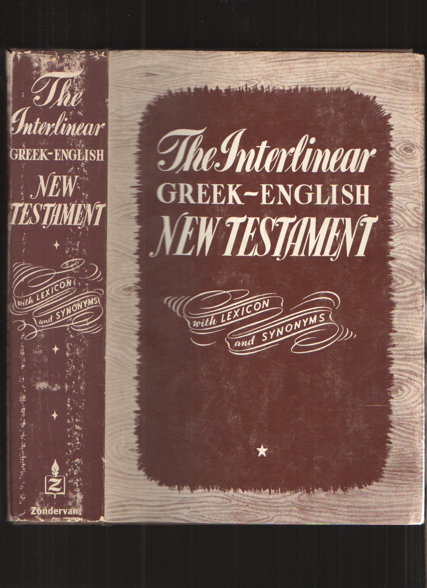interlinear greek new testament bible pdf